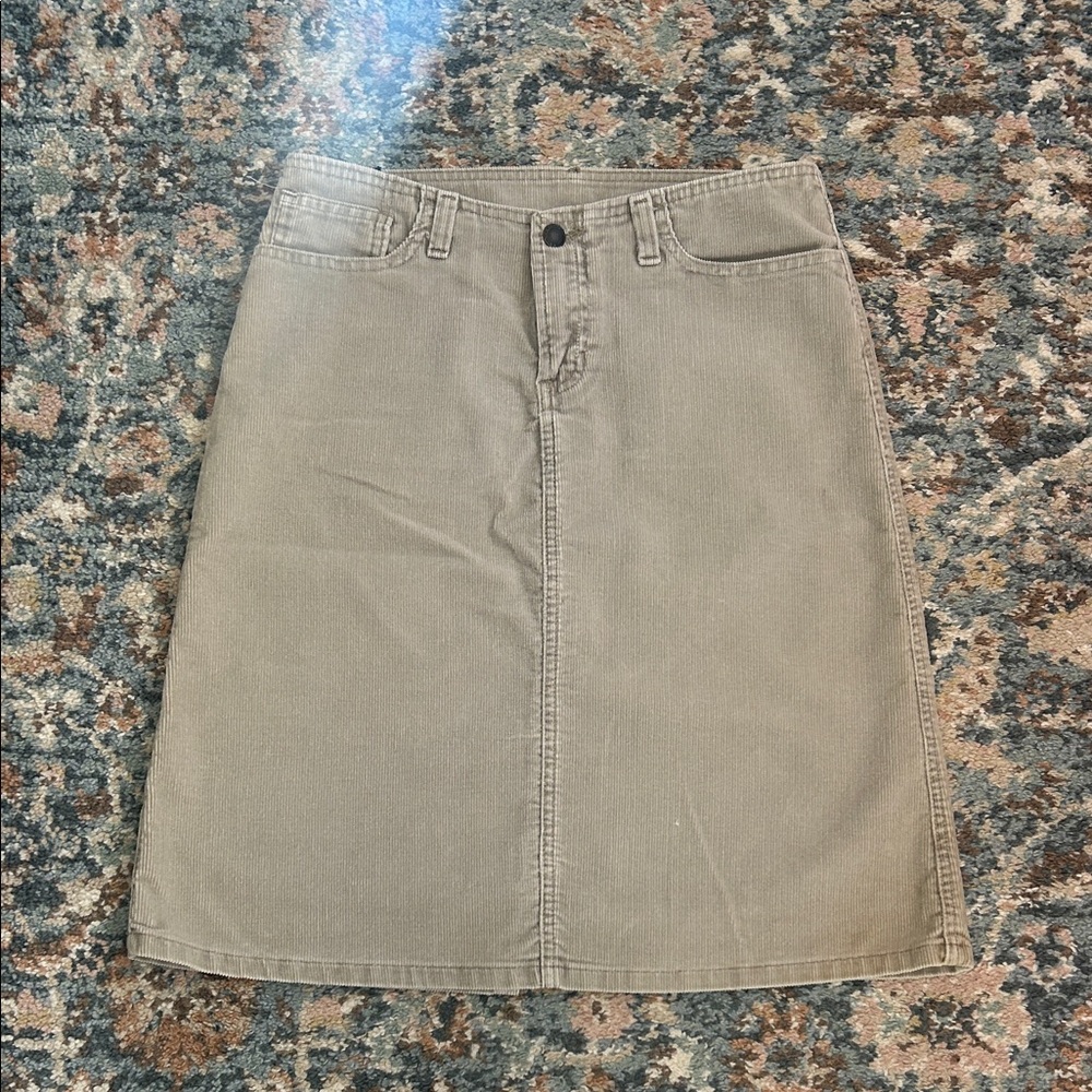 Classic Tan Women's Skirt